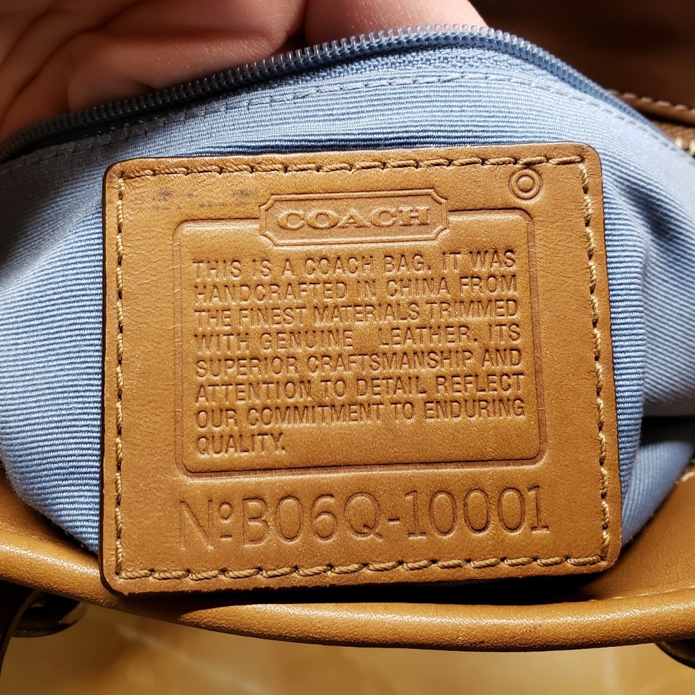 Patchwork Coach Purse - image 2